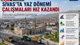 Sivas’ta Yaz Dönemi Hareketliliği: Altyapı, Ulaşım ve Sosyal Yaşamda Çalışmalar Hız Kazandı