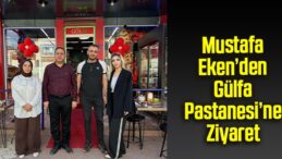 Mustafa Eken’den Gülfa Pastanesi’ne Ziyaret! Esnafla Sivas’ın Geleceğini Konuştu