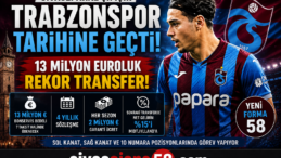 Sivaslı Aral Şimşir Trabzonspor Tarihine Geçti! 13 Milyon Euroluk Rekor Transfer