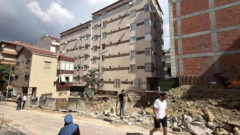 Bahçelievler'deki apartmanda teknik inceleme