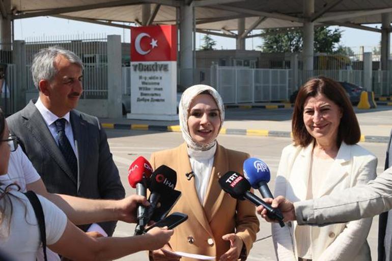 Kapıkule'de gurbetçilere yönelik karşılama programı