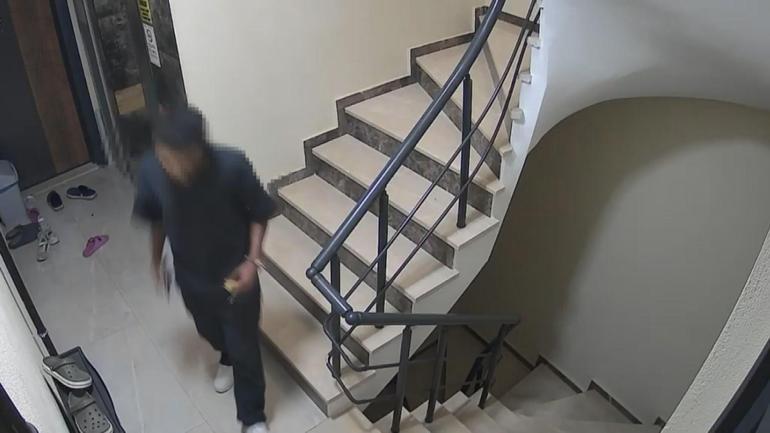 Beylikdüzü'nde apartmanda kapı zillerini söken şüpheli