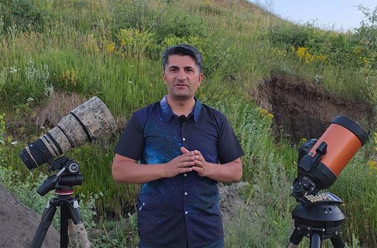 Bitlis gökyüzünde Lagoon ve Trifid Bulutsuları