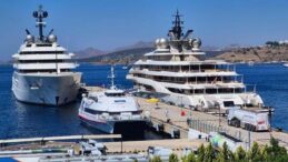 Bodrum’a Milyar Dolarlık Ziyaret! 2 Süper Yata 615 Ton Yakıt İkmali Yapıldı