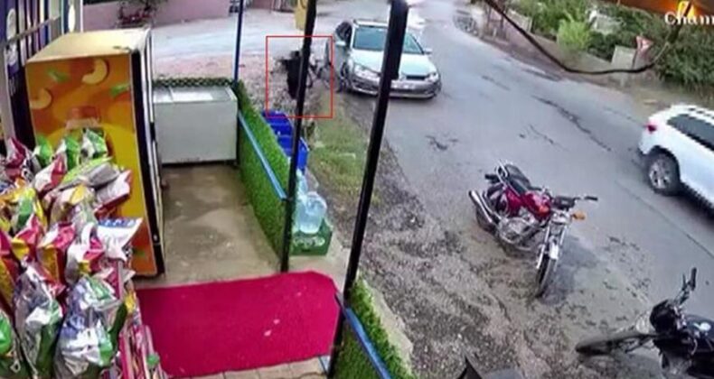 Çocuğun 3 metrelik kuyuya düştüğü an kamerada: Gece olsaydı kimse bulamayacaktı