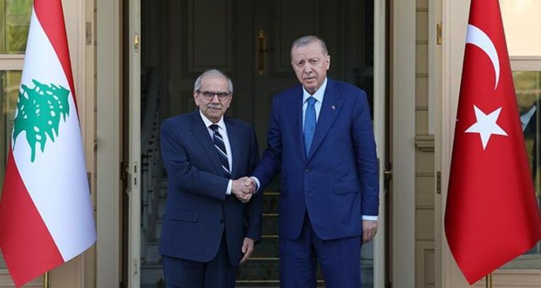 Cumhurbaşkanı Erdoğan’dan Lübnan Başbakanı Selam’a Anlamlı Hediye! Dedesinin Hatıratını Takdim Etti