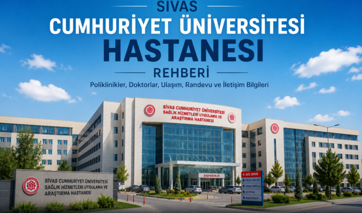 Sivas Cumhuriyet Üniversitesi Hastanesi Rehberi | Doktorlar, Poliklinikler, Randevu ve Ulaşım Bilgileri