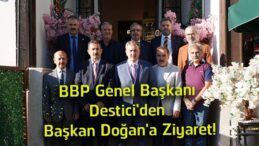BBP Genel Başkanı Mustafa Destici’den Sivas Gazeteciler Cemiyeti’ne Ziyaret