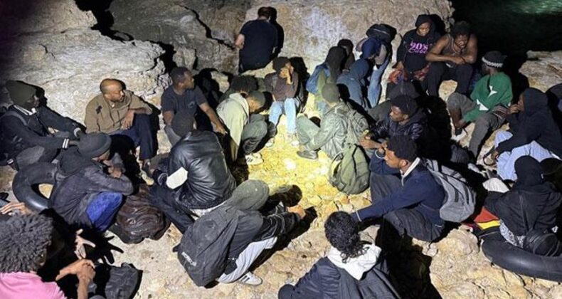 İzmir’de Düzensiz Göç Operasyonu! 39 Göçmen ve 1 Şüpheli Yakalandı