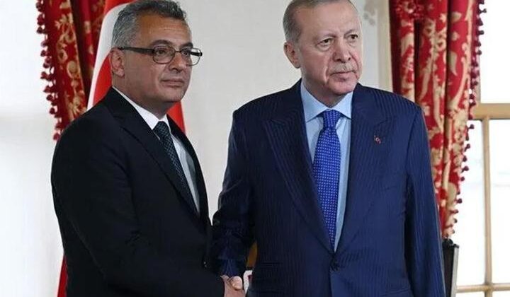 Cumhurbaşkanı Erdoğan’dan KKTC Cumhurbaşkanı Erhürman’a Geçmiş Olsun Telefonu