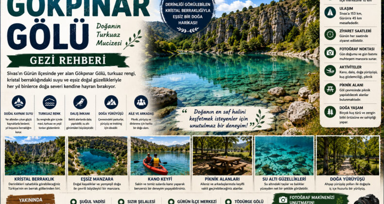 Gökpınar Gölü Gezi Rehberi | Türkiye’nin En Berrak Göllerinden Biri
