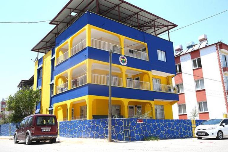 Hatay'da Fenerbahçe apartmanı