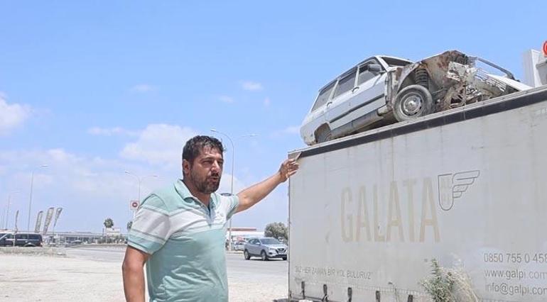 1978 model Toros konteyner üzerinde güvenli şekilde muhafaza ediliyor