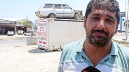 Her Gün Bir Parçası Çalınıyordu! Toros’u Forkliftle Konteynerin Üzerine Çıkardı: “Emanet Bizde Namustur”