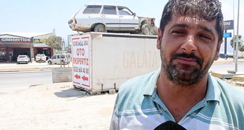 Her Gün Bir Parçası Çalınıyordu! Toros’u Forkliftle Konteynerin Üzerine Çıkardı: “Emanet Bizde Namustur”