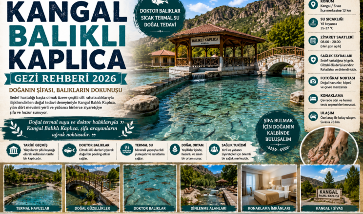 Kangal Balıklı Kaplıca Gezi Rehberi | Dünyaca Ünlü Şifa Merkezi