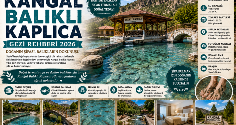 Kangal Balıklı Kaplıca Gezi Rehberi | Dünyaca Ünlü Şifa Merkezi