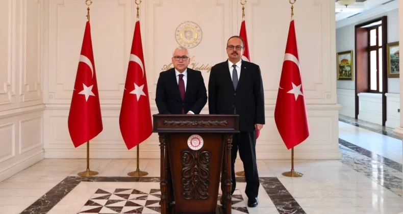 Sivas Valisi Yılmaz Şimşek’ten Ankara Valisi Yakup Canbolat’a Nezaket Ziyareti