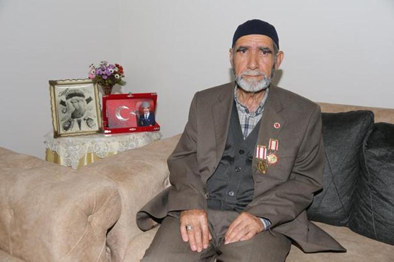 Kıbrıs Gazisi Mehmet Kaban yaşadığı savaş anılarını anlattı