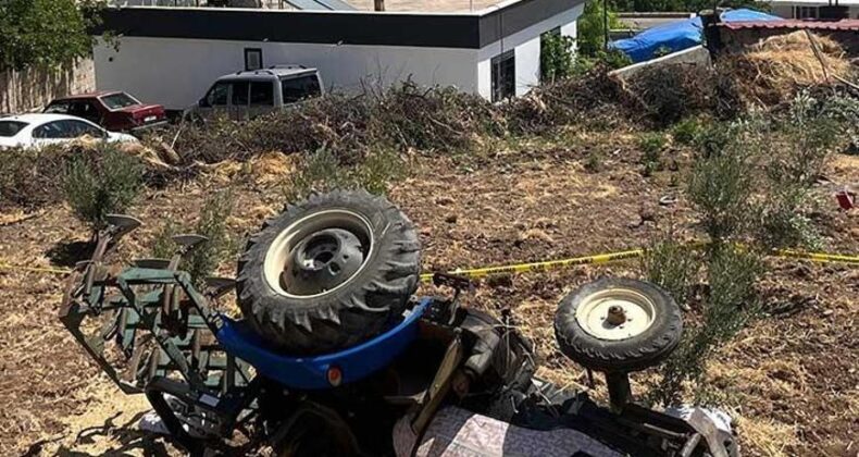 Traktör Faciası! Devrilen Traktörün Altında Kalan Sürücü Hayatını Kaybetti