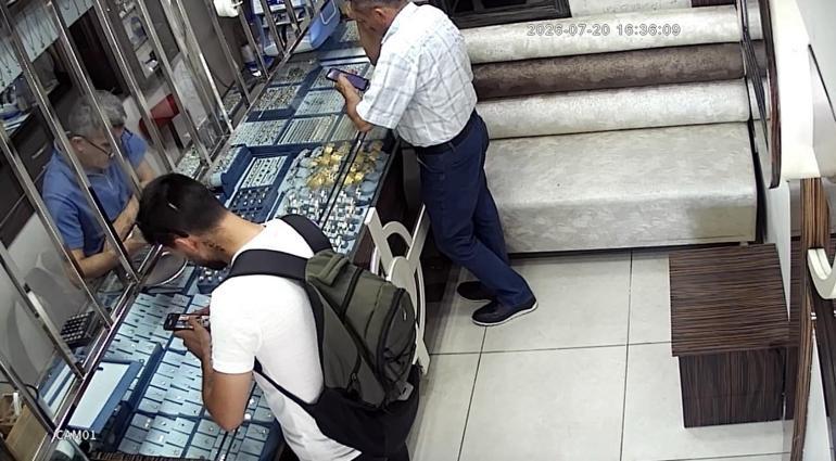 Kayıp kuyumcu kuryesinin son görüntüleri