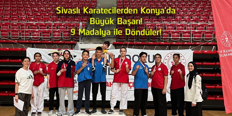 Sivaslı Karateciler Konya’dan 9 Madalyayla Döndü! ANALİG’de Büyük Gurur Yaşattılar