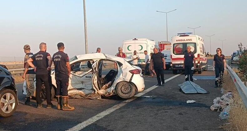 Şanlıurfa’da Feci Kaza! Otomobil ile Minibüs Çarpıştı: 2 Ölü, 8 Yaralı