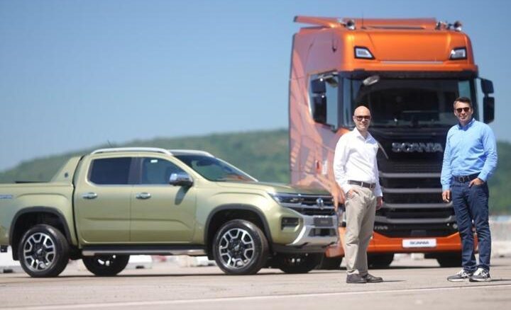 Scania ve VW ticariler test sürüşüne çıktı