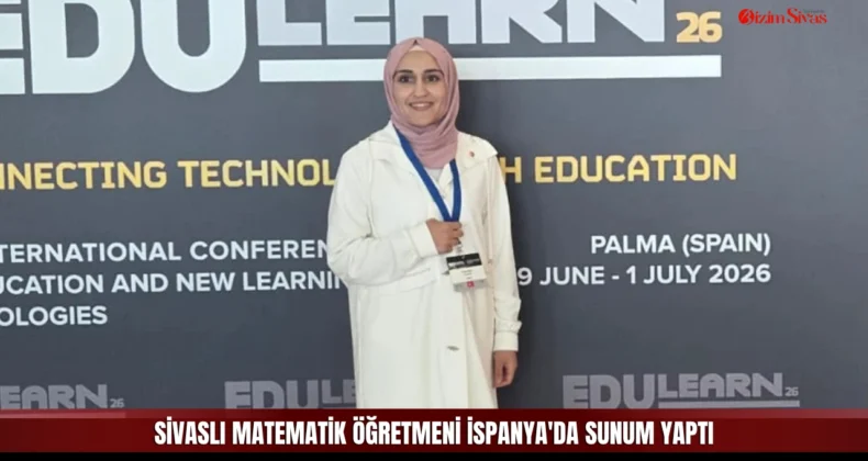 Sivaslı Matematik Öğretmeni Feyza Yıldız, İspanya’da Türkiye’yi Temsil Etti