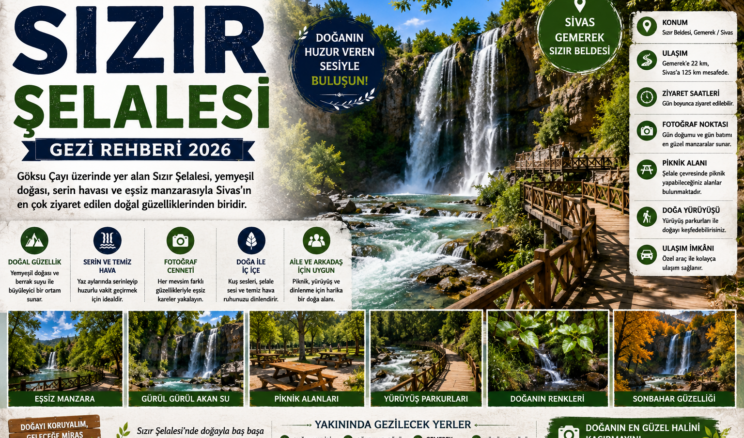 Sızır Şelalesi Gezi Rehberi | Gemerek’in Doğa Harikası