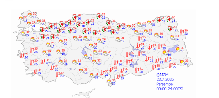 İstanbul'da hava sıcaklıkları düşecek