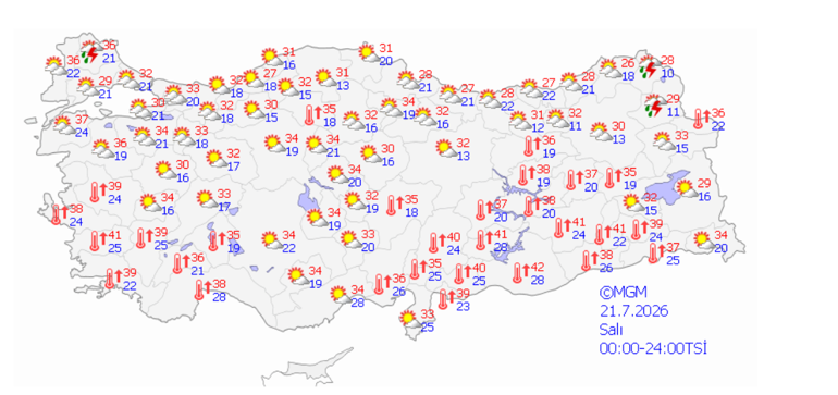 Meteoroloji İstanbul hava durumu ve yağmur uyarısı