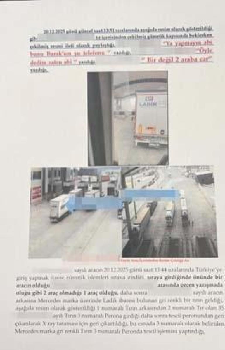 Soruşturma dosyasına giren deliller ve operasyon görüntüsü