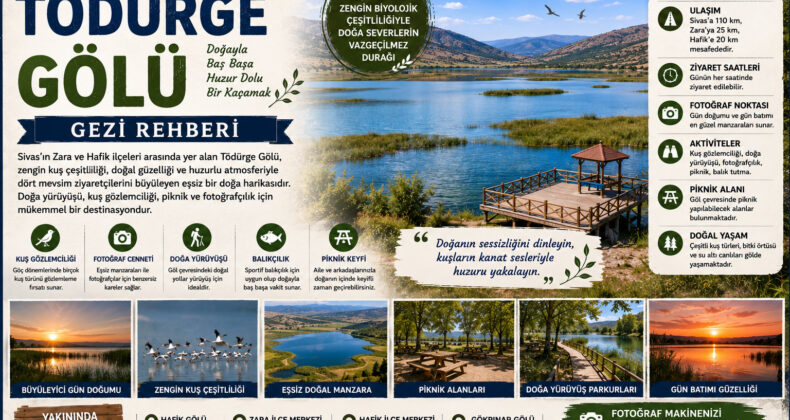 Tödürge Gölü Gezi Rehberi | Sivas’ın Doğal Yaşam Cenneti