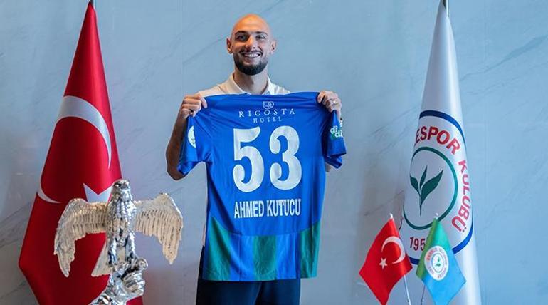 Ahmed Kutucu Çaykur Rizespor ile sözleşme imzaladı