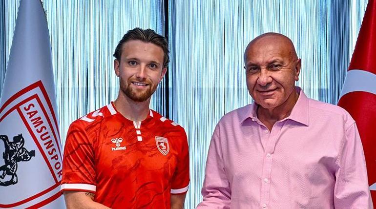 Elliot Watt Samsunspor formasıyla