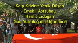 Emekli Astsubay Hamit Erdoğan, Gürün’de Askeri Törenle Son Yolculuğuna Uğurlandı