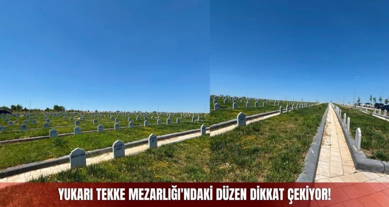 Sivas Yukarı Tekke Mezarlığı Düzeniyle Örnek Oluyor! Ziyaretçilerden Tam Not